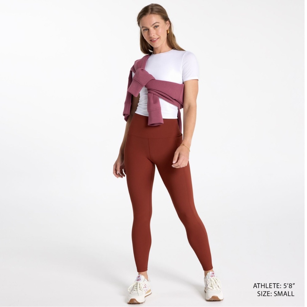 CALIA by Carrie Underwood Rust Leggings - Picture 2 of 7